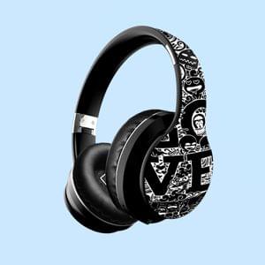 Belear EL-A2 Gaming Over-Ear Wireless Bluetooth 5.0 Black Headphones with Mic